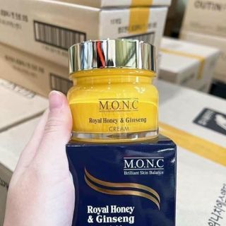 Kem Dưỡng Da, Chống Lão Hóa, Cải Thiện Nếp Nhăn MONC Royal Honey & Ginseng Cream 80g