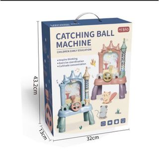 [Loại 1] Đồ chơi máy hứng bi bắt bóng hạt đậu trên lâu đài phát nhạc hấp dẫn tặng kèm bóng rèn luyện tay và não