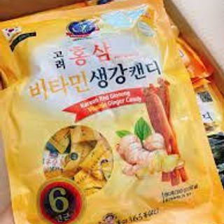 Kẹo Gừng Sâm Hàn Quốc Korean Red Ginseng Vitamin 300gr