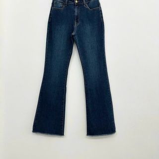 Quần Jeans Nữ Lưng Cao Ống Loe Vải Co Giãn Nhẹ Nhàng LOE-02