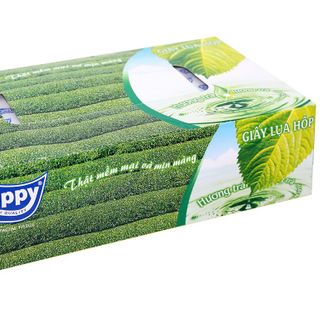Khăn giấy hộp Pulppy Trà 100 Sheets