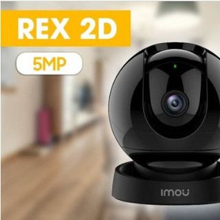 Camera Imou Rex 2D 5MP H265, IPC-GK2DP-5C0W, wifi, đàm thoại 2 chiều