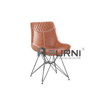 [Thanh lý] Ghế tiếp khách cơ sở spa bọc nệm PVC chân thép TL LUX 3A-P FURNI