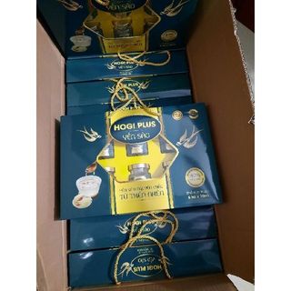 Yến sào nguyên chất HOGI Plus 40% yến Hộp 6 lọ x 70ml