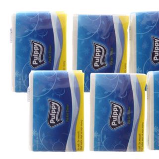 Khăn giấy bỏ túi Pulppy (6 gói/lốc)