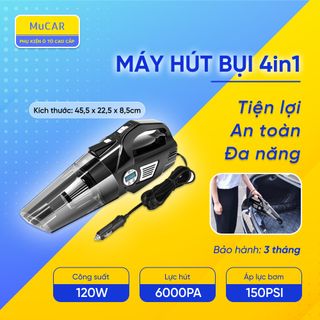 Máy hút bụi 4in1 điện tử giá sỉ