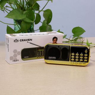 Máy MP3 Mini Caraven CR_ 836S, Pin Siêu Trâu - Bh 6 Tháng