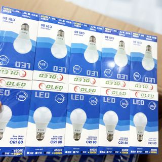 Đèn Led tròn 9W sáng trắng hiệu OLED - Loại TỐT