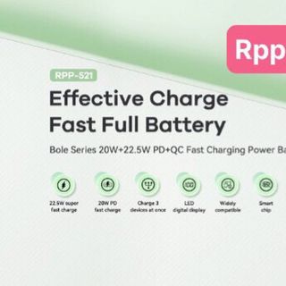Sạc Dự Phòng điện thoại Remax Chính Hãng Rpp-521