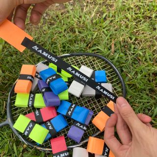 Cuốn cán vợt tennis, quấn cán vợt cầu lông thoáng khí, thấm hút mồ hôi, chống trơn trượt trầy xước