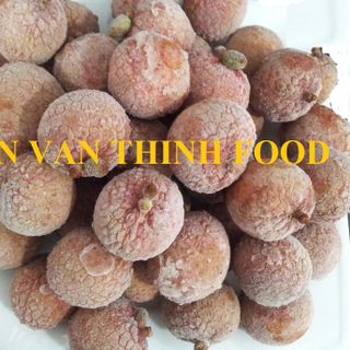 VẢI ĐÔNG LẠNH, VẢI THIỀU ĐÔNG LẠNH, IQF LYCHEE / LITCHI / LICHEE, FROZEN LYCHEE TO EXPORT FROM AN VAN THINH FOOD COMPANY