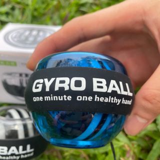 Bóng tập cổ tay Gyro Ball thiết kế xoay tròn, bóng dùng lực xoay tự động giúp nâng tầm sức mạnh cơ tay