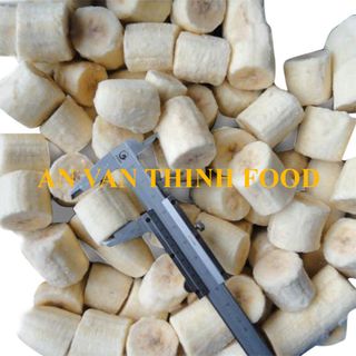 CHUỐI ĐÔNG LẠNH, CHUỐI GIÀ ĐÔNG LẠNH, CHUỐI SỨ ĐÔNG LẠNH, CHUỐI CẮT LÁT ĐÔNG LẠNH, IQF BANANA FROZEN BANANA - AN VAN THINH FOOD