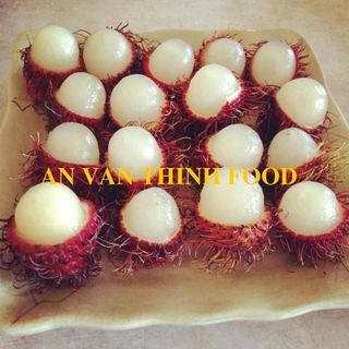CHÔM CHÔM ĐÔNG LẠNH, IQF RAMBUTAN, FROZEN RAMBUTAN TO EXPORT FROM AN VAN THINH FOOD COMPANY