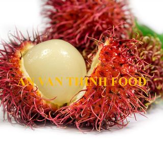 CHÔM CHÔM ĐÔNG LẠNH, IQF RAMBUTAN, FROZEN RAMBUTAN TO EXPORT FROM AN VAN THINH FOOD COMPANY