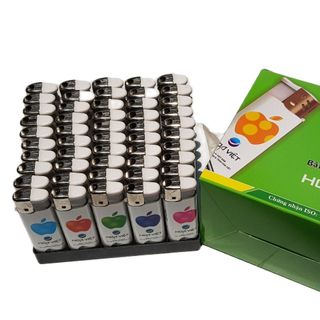 Quẹt gas IC táo Hoa Việt - HỘP 50 CÁI
