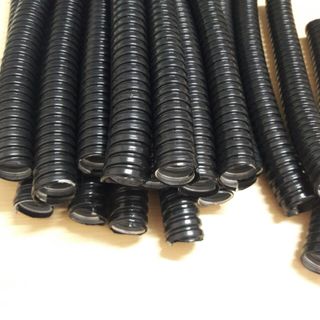 Ống ruột gà lõi thép bọc nhựa pvc / Ống kẽm đàn hồi luồn dây điện