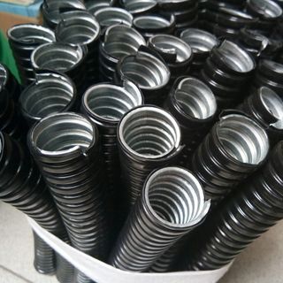 Ống ruột gà lõi thép bọc nhựa pvc / Ống kẽm đàn hồi luồn dây điện