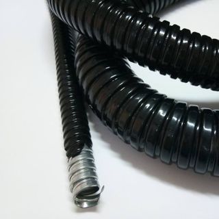 Ống ruột gà lõi thép / Ống ruột gà tráng kẽm / Ống kẽm đàn hồi bọc nhựa PVC