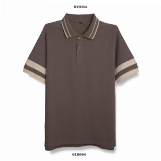 Áo polo phối raglan