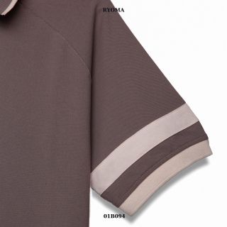 Áo polo phối raglan
