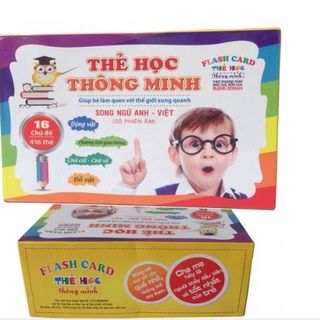 THẺ HỌC THÔNG MINH CHO BÉ 16 CHỦ ĐỀ