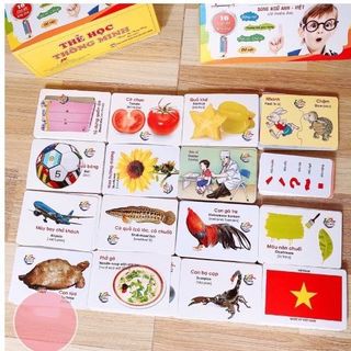 THẺ HỌC THÔNG MINH CHO BÉ 16 CHỦ ĐỀ