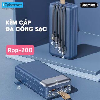 Sạc Dự Phòng điện thoại Remax Chính Hãng Rpp-200