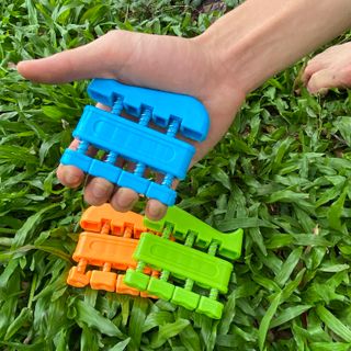 Dụng cụ tập cơ ngón tay tiện lợi, tăng cường sức mạnh và sự linh hoạt ngón tay cho người chơi đàn, leo núi, tập tạ