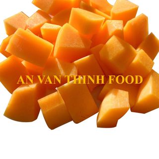 DƯA LƯỚI ĐÔNG LẠNH, IQF GOLD MELON, IQF GREEN MELON, FROZEN GOLD MELON DICE, FROZEN GREEN MELON DICE TO EXPORT FROM AN VAN THINH FOOD COMPANY