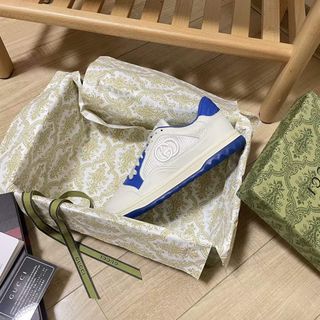 Giày Thể Thao Sneaker GC Blue-White 2023 ( Hàng Cao Cấp )