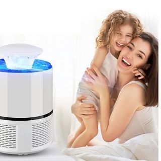 ĐÈN BẮT MUỖI TRÒN CÓ ĐÈN LED
