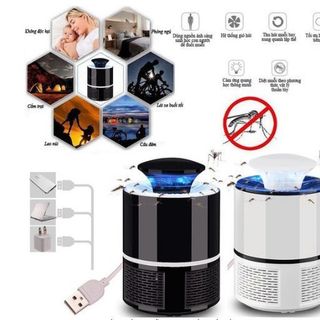 ĐÈN BẮT MUỖI TRÒN CÓ ĐÈN LED