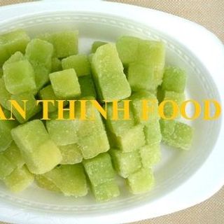 DƯA LƯỚI ĐÔNG LẠNH, IQF GOLD MELON, IQF GREEN MELON, FROZEN GOLD MELON DICE, FROZEN GREEN MELON DICE TO EXPORT FROM AN VAN THINH FOOD COMPANY