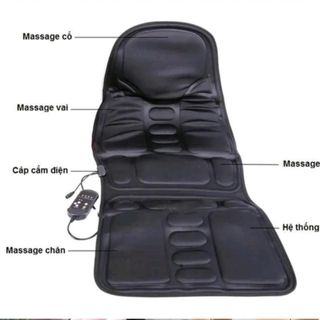 Nệm massage thích hợp cho ghế văn phòng và trên xe ôtô