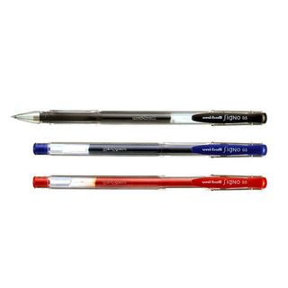 Bút kim Uniball UM100 (Xanh,Đỏ.Đen)