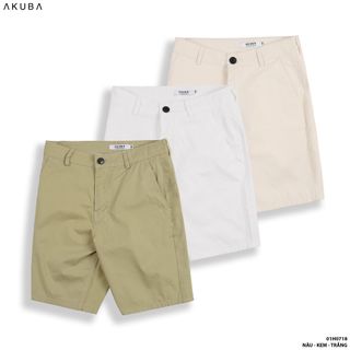 QUẦN SHORT KAKI AKUBA 01H0718
