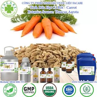 Tinh Dầu Hạt Cà Rốt Carrot seed essential oil - 10ml giá sỉ