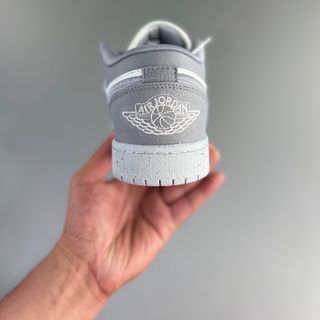 Giày Thể Thao Sneaker AJ1 low SE "Light Steel Gray" ( Hàng Siêu Cấp )