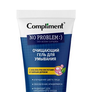 Sữa rửa mặt NO PROBLEM Compliment chứa Salicylic Acid, Tea Tree nhập khẩu Nga