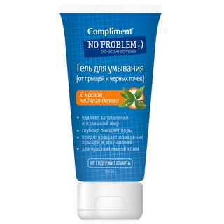 Sữa rửa mặt NO PROBLEM Compliment chứa Salicylic Acid, Tea Tree nhập khẩu Nga