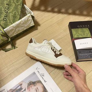 Giày Thể Thao Sneaker GC brown-White  ( Hàng Cao Cấp )