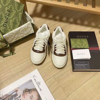 Giày Thể Thao Sneaker GC brown-White  ( Hàng Cao Cấp )