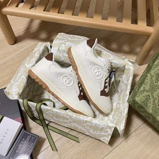 Giày Thể Thao Sneaker GC brown-White  ( Hàng Cao Cấp )
