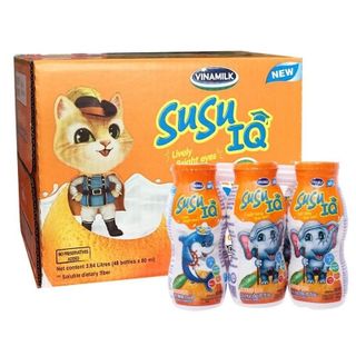 Sữa Susu lọ (Cam, dâu) 80ml (48lọ /Thùng)