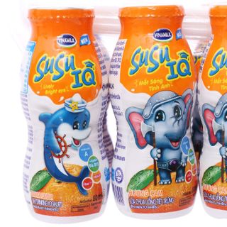 Sữa Susu lọ (Cam, dâu) 80ml (48lọ /Thùng)