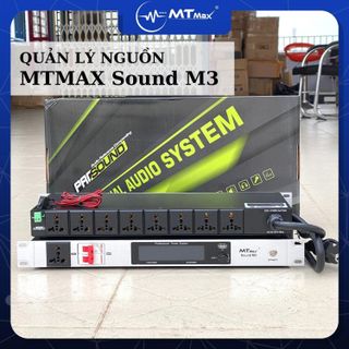 Quản Lý Nguồn MTMAX Sound M3 – Màn Hình Led, 8 Kênh, Thiết Bị Bảo Vệ Dàn Âm Thanh giá sỉ