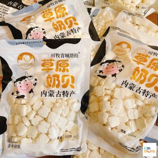 Kẹo sữa bò non Mông Cổ dạng viên nén hình chú bò thơm ngon gói 250g