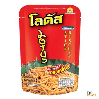 Lốc 13 gói Snack bim bim bánh tăm que cọng Thái Lan Dorkbua đủ vị 20g