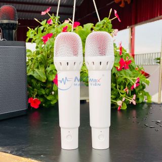 Loa Bluetooth Karaoke Y12 - Kèm 2 Micro Không Dây Âm Thanh Trầm Ấm Bass Căng